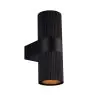 Nordlux Kyklop Vægbelysning Aluminium Sort Up & Down | Egnet til 2x GU10
